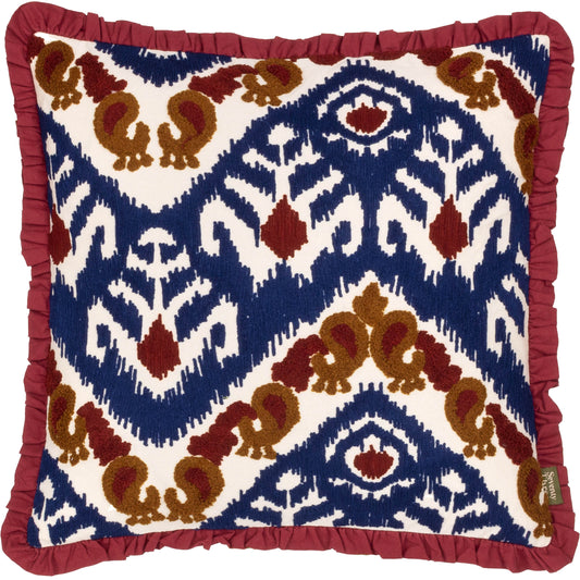 HENDERSON 45X45 CUSHION CASE RUBY/GOLD