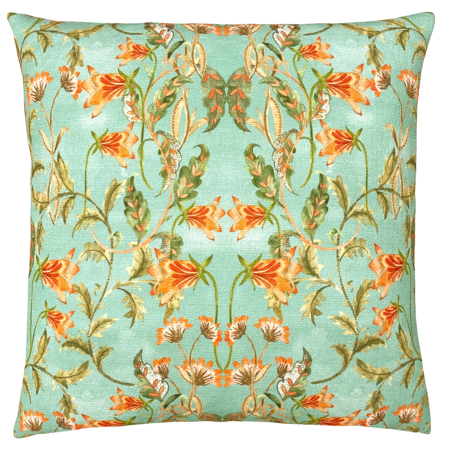 HERITAGE BELL FLOWERS 43X43  CUSHION CASE LARCHMERE