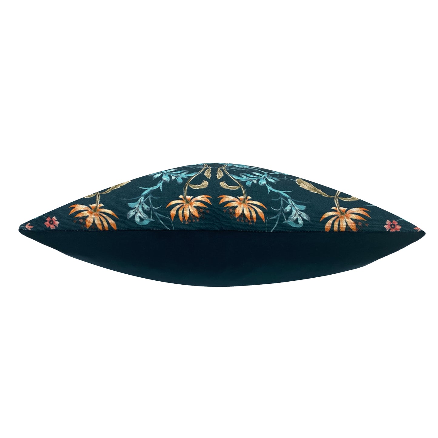 HERITAGE PEONY 43X43  CUSHION CASE MIDNIGHT