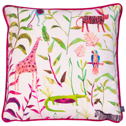 HIDE AND SEEK 43X43 CUSHION COVER RAINBOW