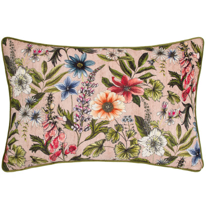 HIDCOTE MANOR ALMA 40X60 CUSHION CASE BLUSH