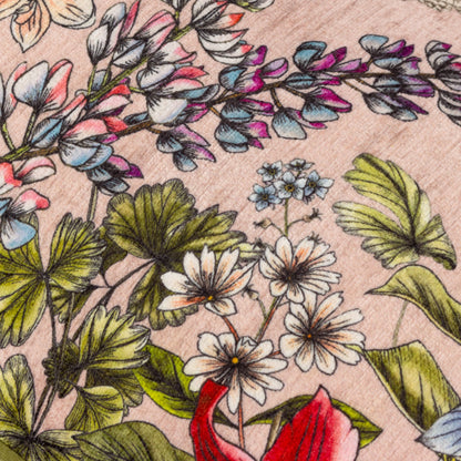 HIDCOTE MANOR EVELYN 30X50 CUSHION CASE BLUSH