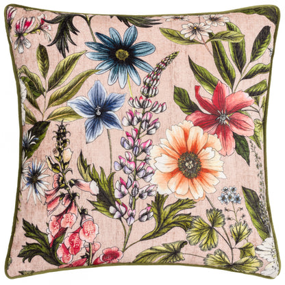 HIDCOTE MANOR ALMA 50X50 CUSHION CASE BLUSH