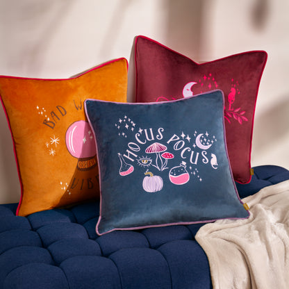 HOCUS POCUS 43X43 CUSHION CASE NAVY