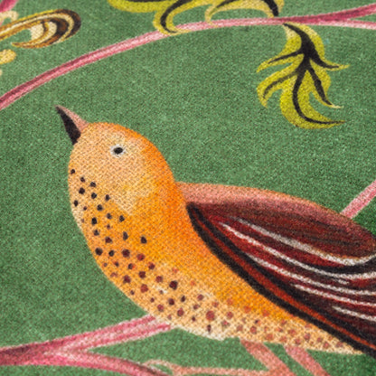 HOLLAND PARK 43X43 CUSHION CASE HEDGEROW BIRDS