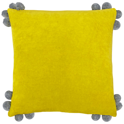 HOOLA 45X45 CUSHION CASE YELLOW/GREY