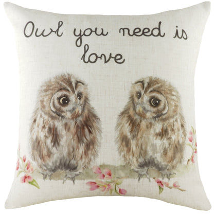 HEDGEROW OWLS 43X43 C/CASE MULTI