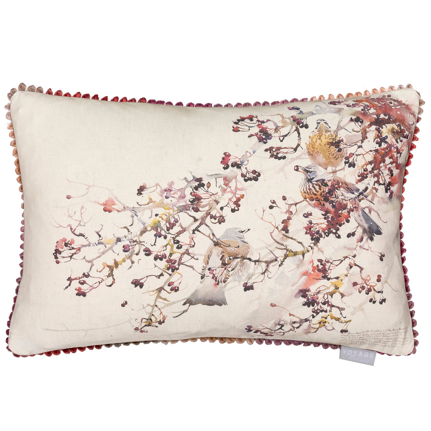 HUCKLEBERRY 40x60 CUSHION CASE BLOSSOM