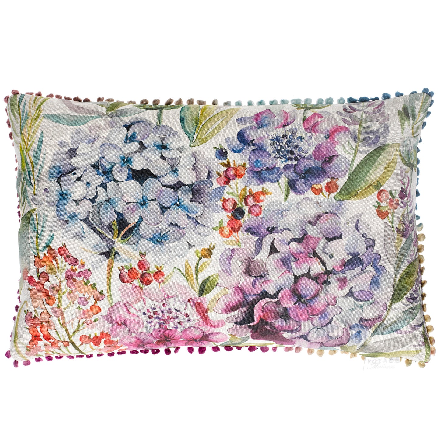 HYDRANGEA 40x60 CUSHION CASE Purple