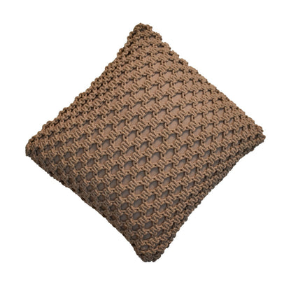 Myra Loop Weave Cushion Set of 2 – Coffee