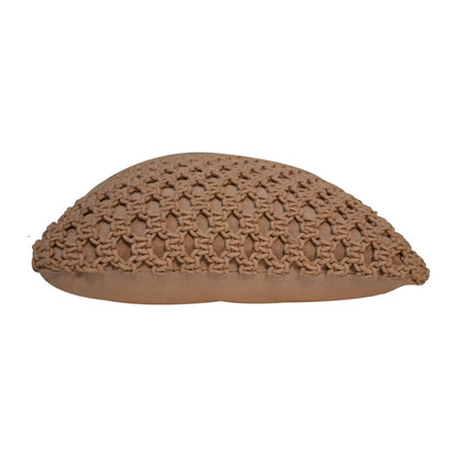 Myra Loop Weave Cushion Set of 2 – Coffee