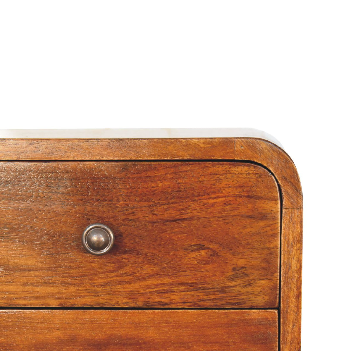 Floating Mini Chestnut Bedside Table | Nightstand