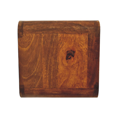Floating Mini Chestnut Bedside Table | Nightstand
