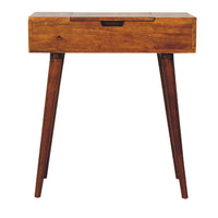 Mini Chestnut Fold Vanity | Chest of Drawers
