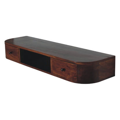 Lunar 2 Drawer Wall Mounted Console