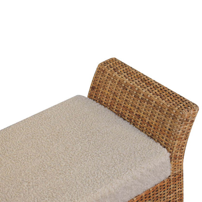 Riviera Woven Bench