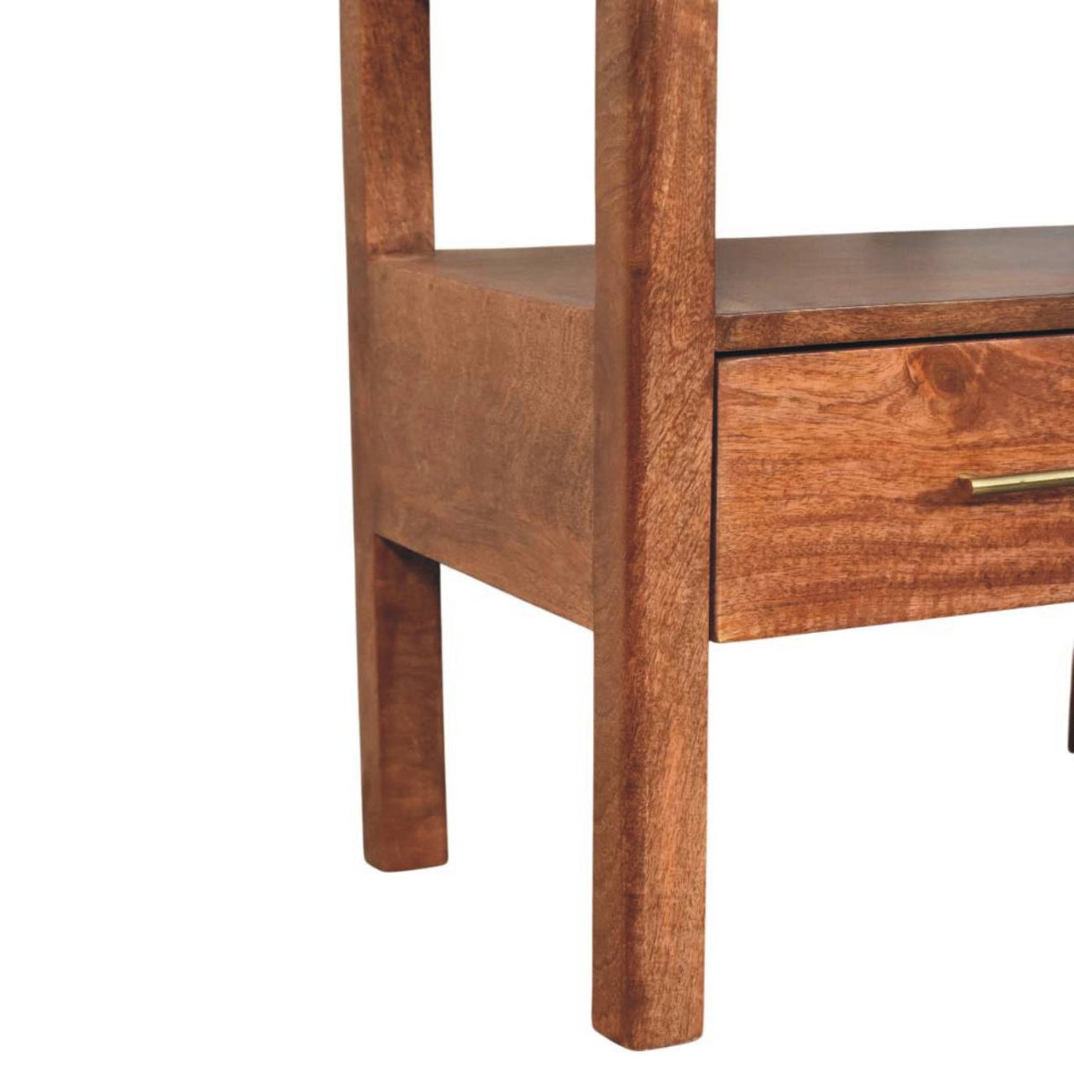 Saffron Rattan Nightstand | Bedside Table