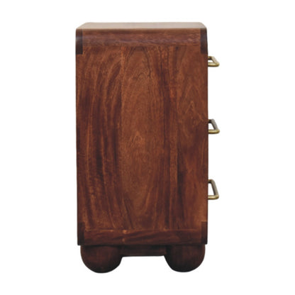 3-Drawer Rounded Chest
