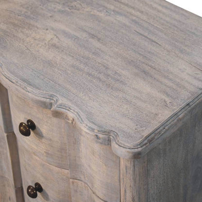 Lume Washed Bedside Table | Nightstand