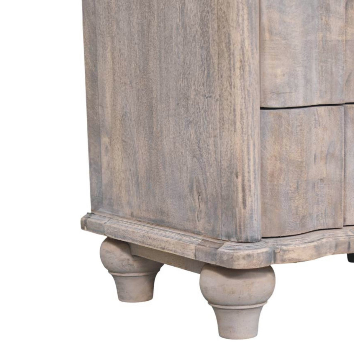 Lume Washed Bedside Table | Nightstand