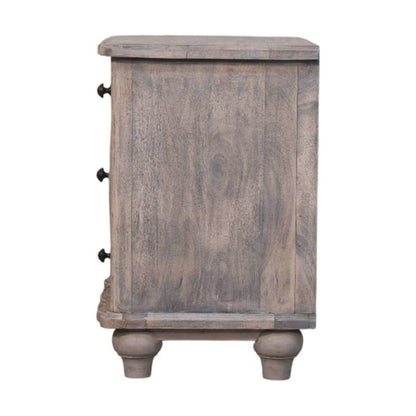 Lume Washed Bedside Table | Nightstand