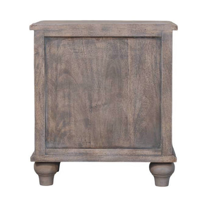 Lume Washed Bedside Table | Nightstand