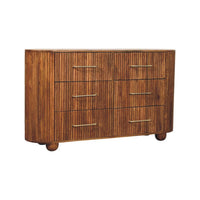Ridgefront Chest of Drawers - Amber Oak