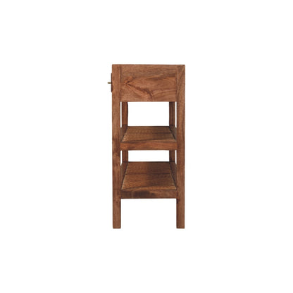 Saffron Rattan Console