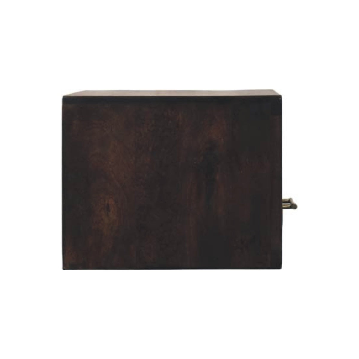 Cadiz Carved Open-Slot Bedside Table | Nightstand