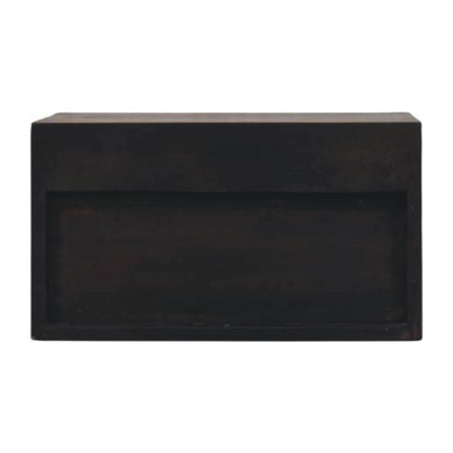 Cadiz Carved Open-Slot Bedside Table | Nightstand