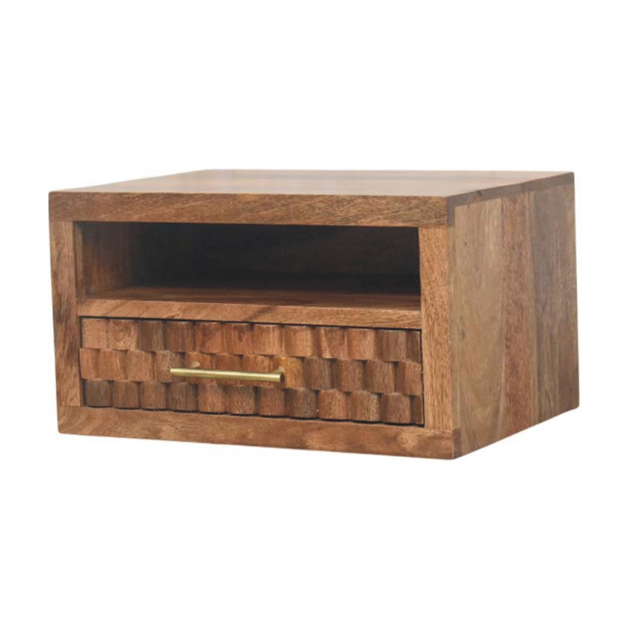 Cadiz Carved Slot Drawer Bedside