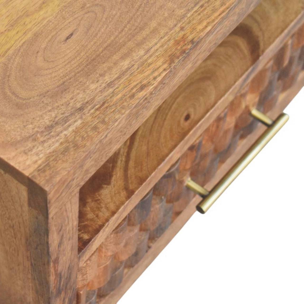 Cadiz Carved Slot Drawer Bedside