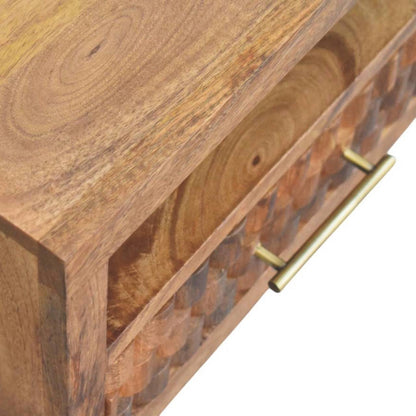 Cadiz Carved Slot Drawer Bedside