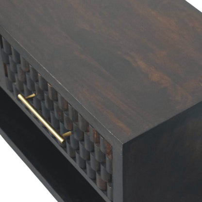 Cadiz Carved Shoe Storage Bench