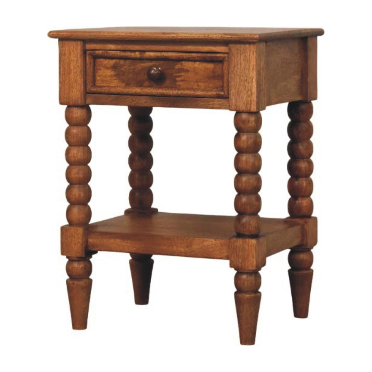 Spindle Bedside Table | Nightstand