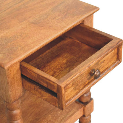 Spindle Bedside Table | Nightstand