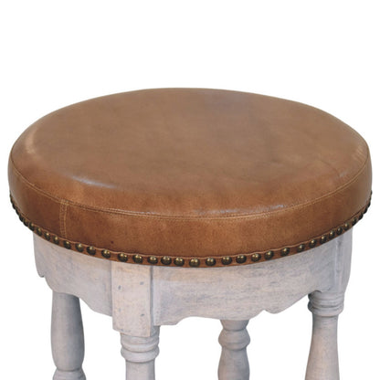 Rustic Charm Stool