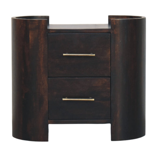 Valencia Two-Drawer Bedside Table | Nightstand
