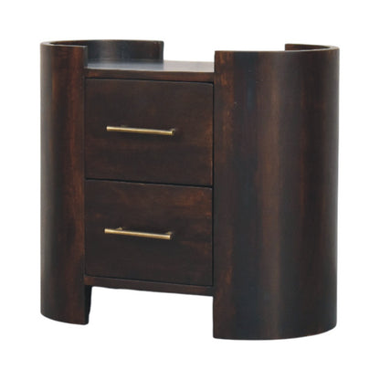 Valencia Two Drawer Bedside Table