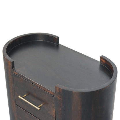 Valencia Two Drawer Bedside Table