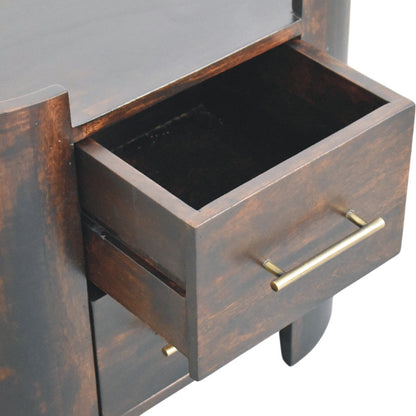 Valencia Two Drawer Bedside Table