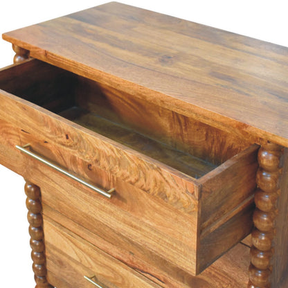 Spindle 3-Drawer Chest