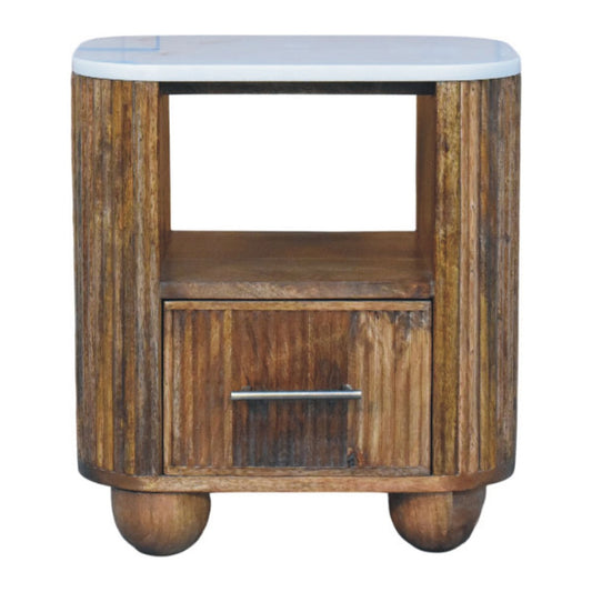 Beaumont Marble Bedside