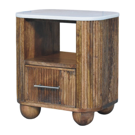 Beaumont Marble Bedside