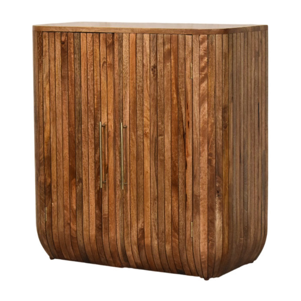 Fluted Curve Cabinet