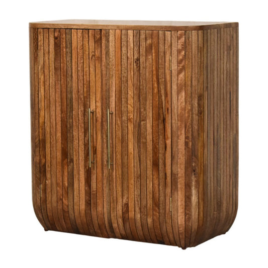 Fluted Curve Cabinet