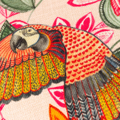 INIKO PARROTS 43X43 CUSHION CASE MULTI