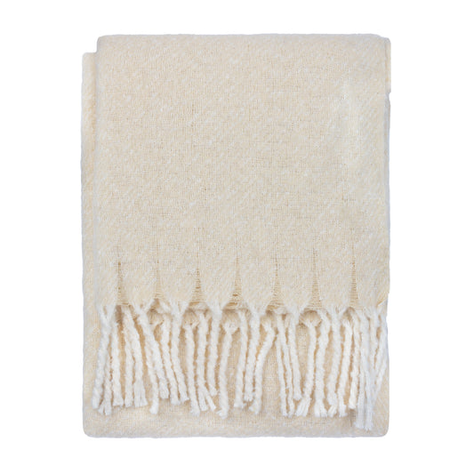 ISLA 140x180 THROW CREAM