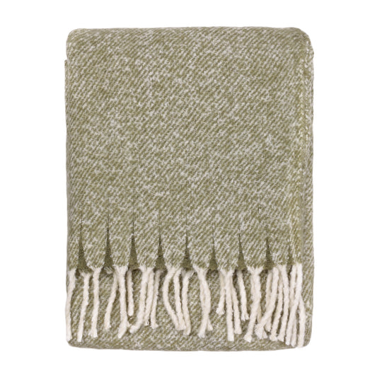 ISLA 140x180 THROW GREEN