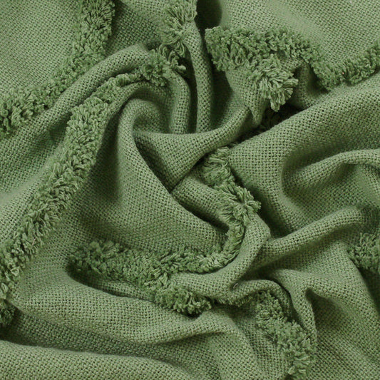 JAKARTA 130X180 THROW MOSS GREEN